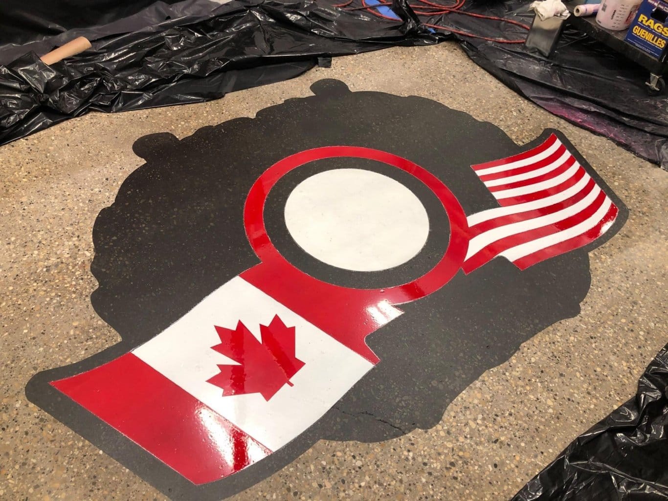 Job30 2 Logo Floor Process