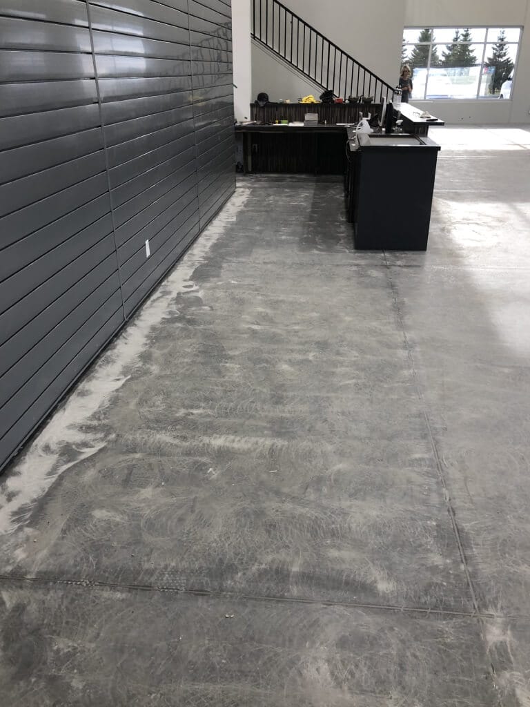 Job33 Polyaspartic Chips Prep